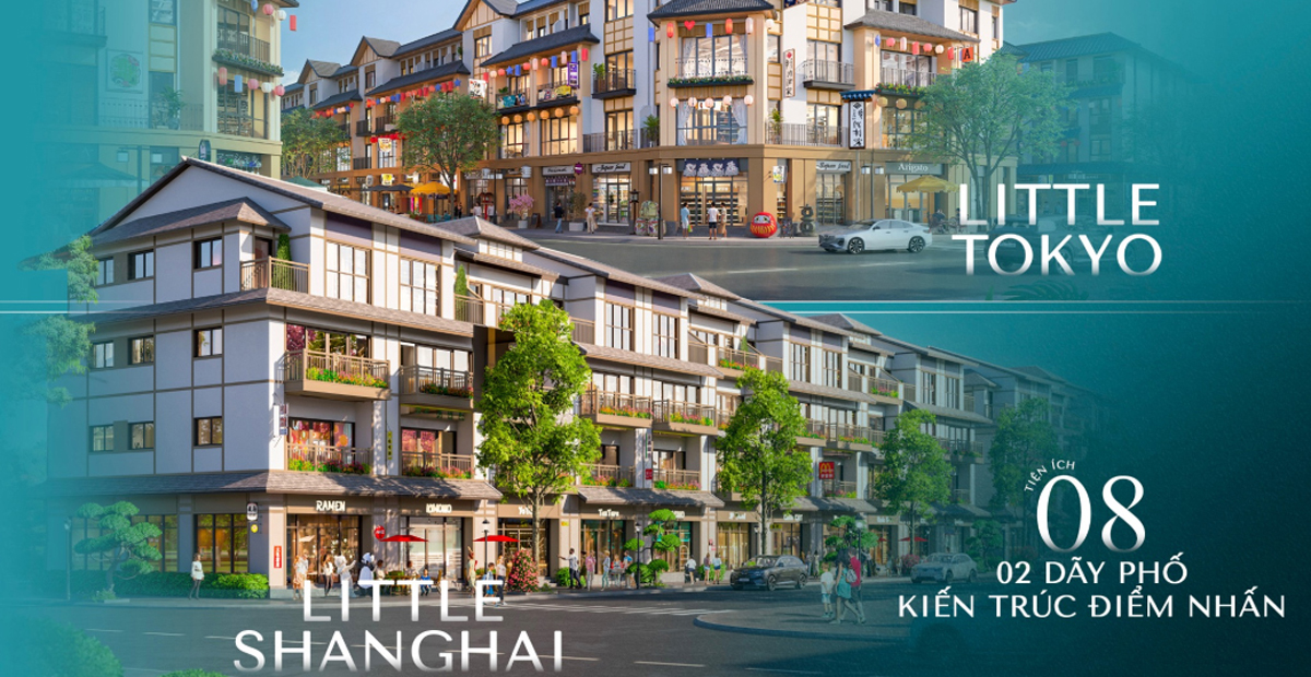 Trục thương mại – dịch vụ – lưu trú trung tâm Vinhomes Pearl Bay