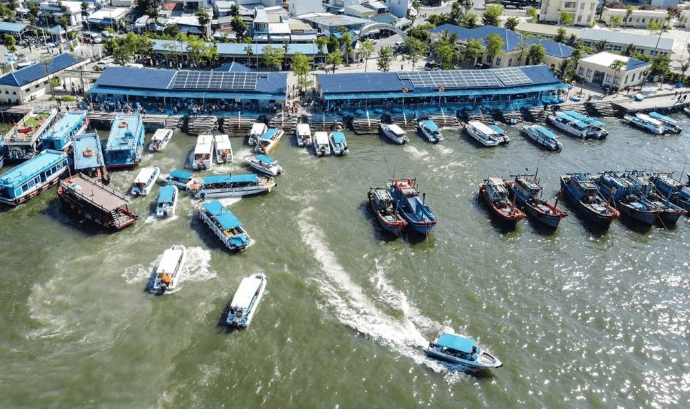 Bến tàu Nha Trang gần kề dự án Vinhomes Pearl Bay