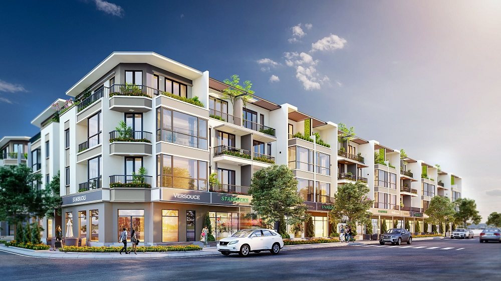 Nhà phố Vinhomes Pearl Bay nhiều loại hình và diện tích